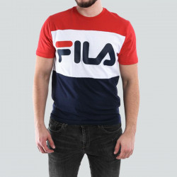 FILA MEN DAY T-SHIRT MARINE/ROUGE