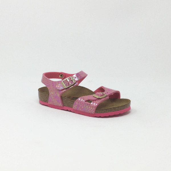 BIRK RIO SHINY SNAKE/ROSE