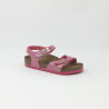 BIRK RIO SHINY SNAKE/ROSE