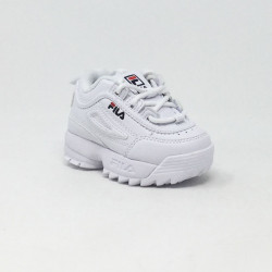 FILA BASKET DISRUPTOR KIDS LOW BLANC