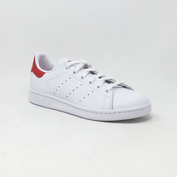 stan smith blanche rouge