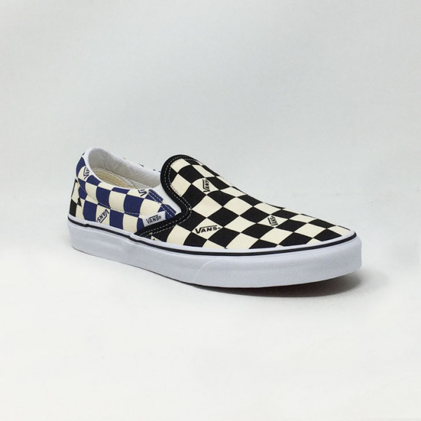 vans carreaux slip on