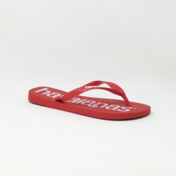 HAVAIANAS TOP LOGOMANIA ROUGE