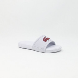 LACOSTE L.30 SLIDE BLANC/ROSE