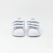 ADIDAS SUPERSTAR VELCRO BLANC/ARGENT