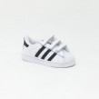 ADIDAS SUPERSTAR VELCRO BLANC/NOIR