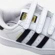 ADIDAS SUPERSTAR VELCRO BLANC/NOIR