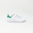 ADIDAS STAN SMITH VERLCRO BLANC/VERT