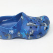 CROCS CLASSIC SHARK BLEU