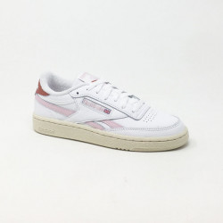 REEBOK CLUB C REVENGE BLANC/ROSE