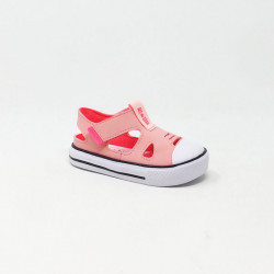 CONVERSE SANDALE BB ROSE/BLANC
