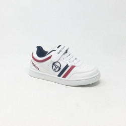 SERGIO TACCHINI COBY LOW LTX BLANC/ROUGE