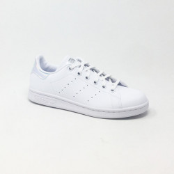 ADIDAS STAN SMITH J BLANC/ARGENT