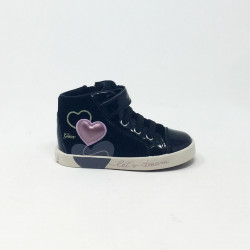 GEOX KLWI FILLE SNEAKER CASUAL NOIR 2