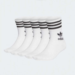 ADIDAS CHAUSSETTE 5 PAIRES BLANC