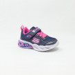 SKECHERS SWEETHEART LIGHTS MARINE/ROSE