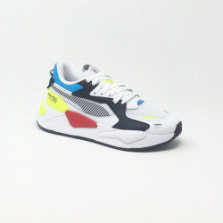 PUMA BASKET RSZ CORE JR BLANC BLEU