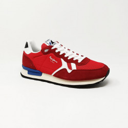 PEPE JEANS BASKET BRITT MAN STUDIO ROUGE