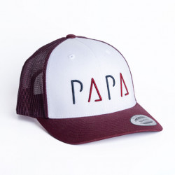 CASQUETTE PAPA ROUGE TRICOLOR