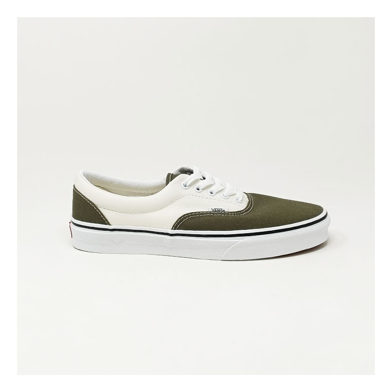 VANS BASKET ERA BLANC KAKI