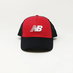 NEW BALANCE CASQUETTE NOIR/ROUGE