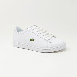 LACOSTE CARNABY EVO JUNIOR BLANC