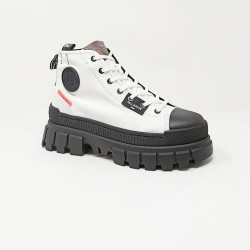 PALLADIUM REVOLT HI TX BLANC/NOIR