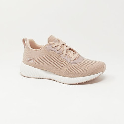 SKECHERS BASKET BOBS SQUAD ROSE