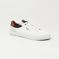 PEPE JEANS BASKET KENTON COURT BLANC