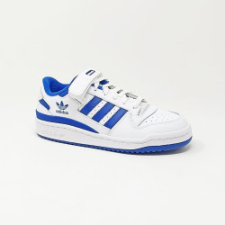 ADIDAS FORUM LOW J BLANC/BLEU