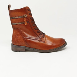 BAGATT BOTTINE FEMME RONJA COGNAC 2