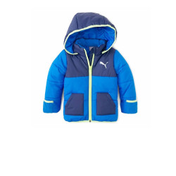 PUMA MINI CATS PADDED JACKET BLEU