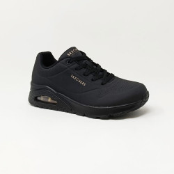 SKECHERS BASKET UNO STAND AIR NOIR