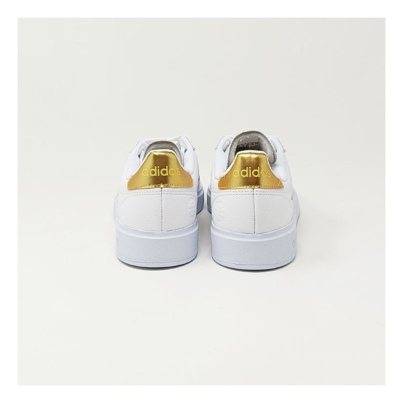 Adidas blanche top et dorée