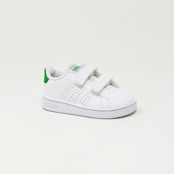 ADIDAS BASKET ADVANTAGE BLANC VERT