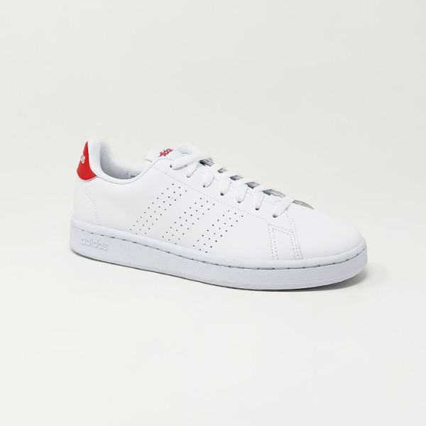 ADIDAS BASKET ADVANTAGE BLANC ROUGE