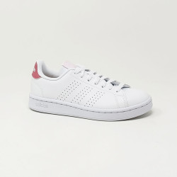 ADIDAS BASKET ADVANTAGE BLANC ROSE