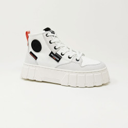 PALLADIUM BASKET PALLATOWER HI BLANC
