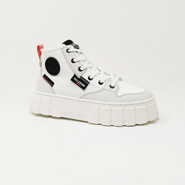 PALLADIUM BASKET PALLATOWER HI BLANC