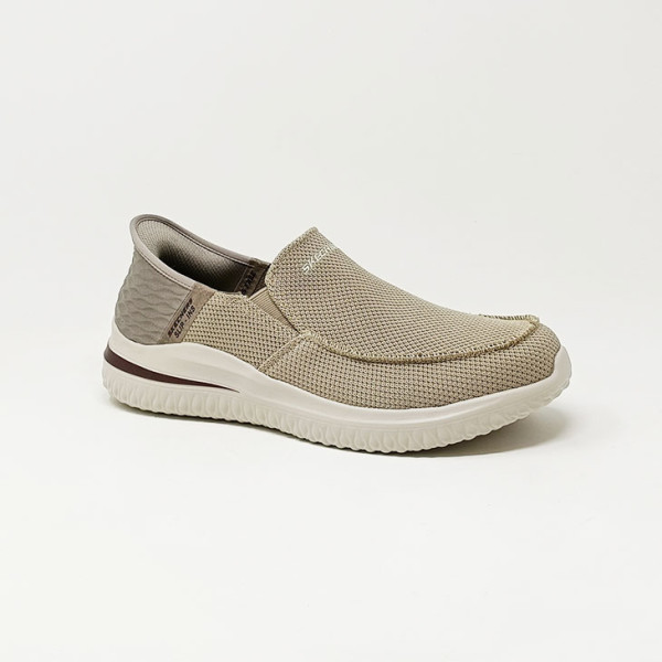 SKECHERS BASKET DELSON 3.0 CABRINO TAUPE