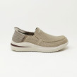 SKECHERS BASKET DELSON 3.0 CABRINO TAUPE