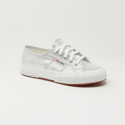 SUPERGA BASKET LAME ARGENT PAILLETTE
