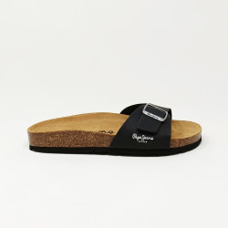 PEPE JEANS CLAQUETTE BIO NOIR 2