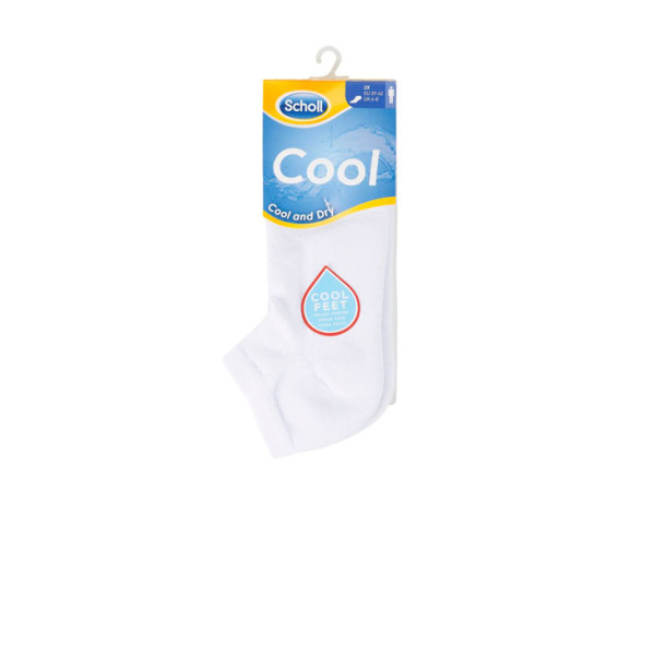 SCHOLL LOT 2 PAIRES DE CHAUSSETTE BLANC