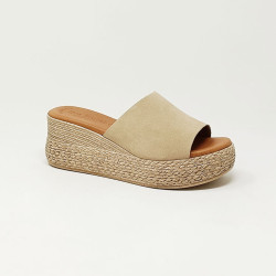 EVA FRUTOS SANDALE BEIGE