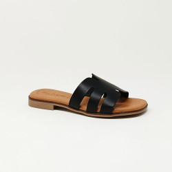 EVA FRUTOS SANDALE VAQ NOIR