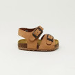 PLAKTON SANDALE KIDS PIXEL MARRON