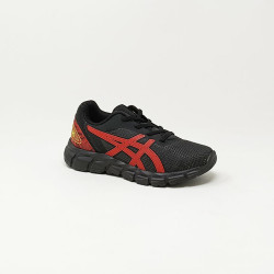 ASICS BASKET GEL QUANTUM 90 NOIR ROUGE