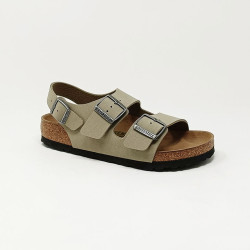 BIRKENSTOCK SANDALE MILANO BF FADED KAKI