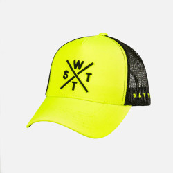 WATTS CASQUETTE TRIBE JAUNE FLUO